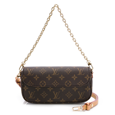 LOUIS VUITTON 路易威登 Ivy系列 雙背帶WOC (棕)