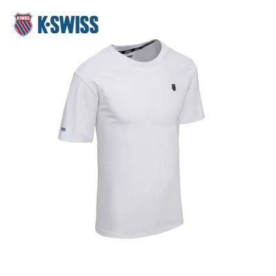 K-SWISS 短袖T恤 26SS TEE 7 W 短上衣 女短袖上衣 白色 1913704-100