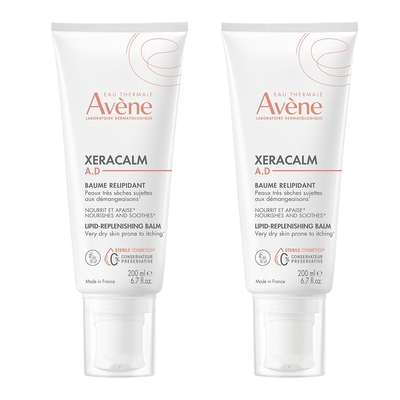 Avene雅漾 舒緩乾癢霜(滋潤型)200ml(2入特惠)