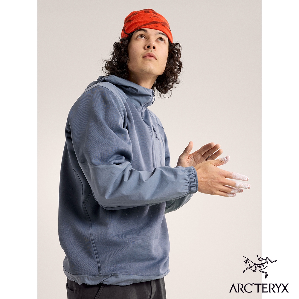 Arcteryx 始祖鳥官方直營】男Konseal 套頭衫雲層藍| 長袖上衣