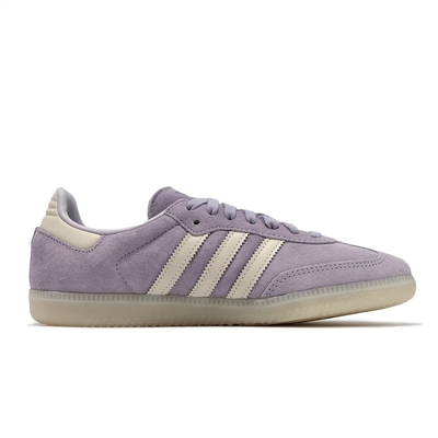 ADIDAS ORIGINALS SAMBA OG三葉草 男休閒鞋-粉紫-IG6176