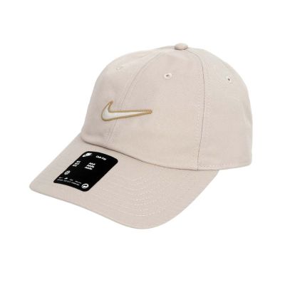 NIKE 運動帽-防曬 遮陽 鴨舌帽 帽子 FB5369-236 卡其