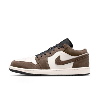 Nike 耐吉 Air Jordan 1 Low 553558-200 男 運動休閒鞋 低筒 AJ1 紅標 摩卡