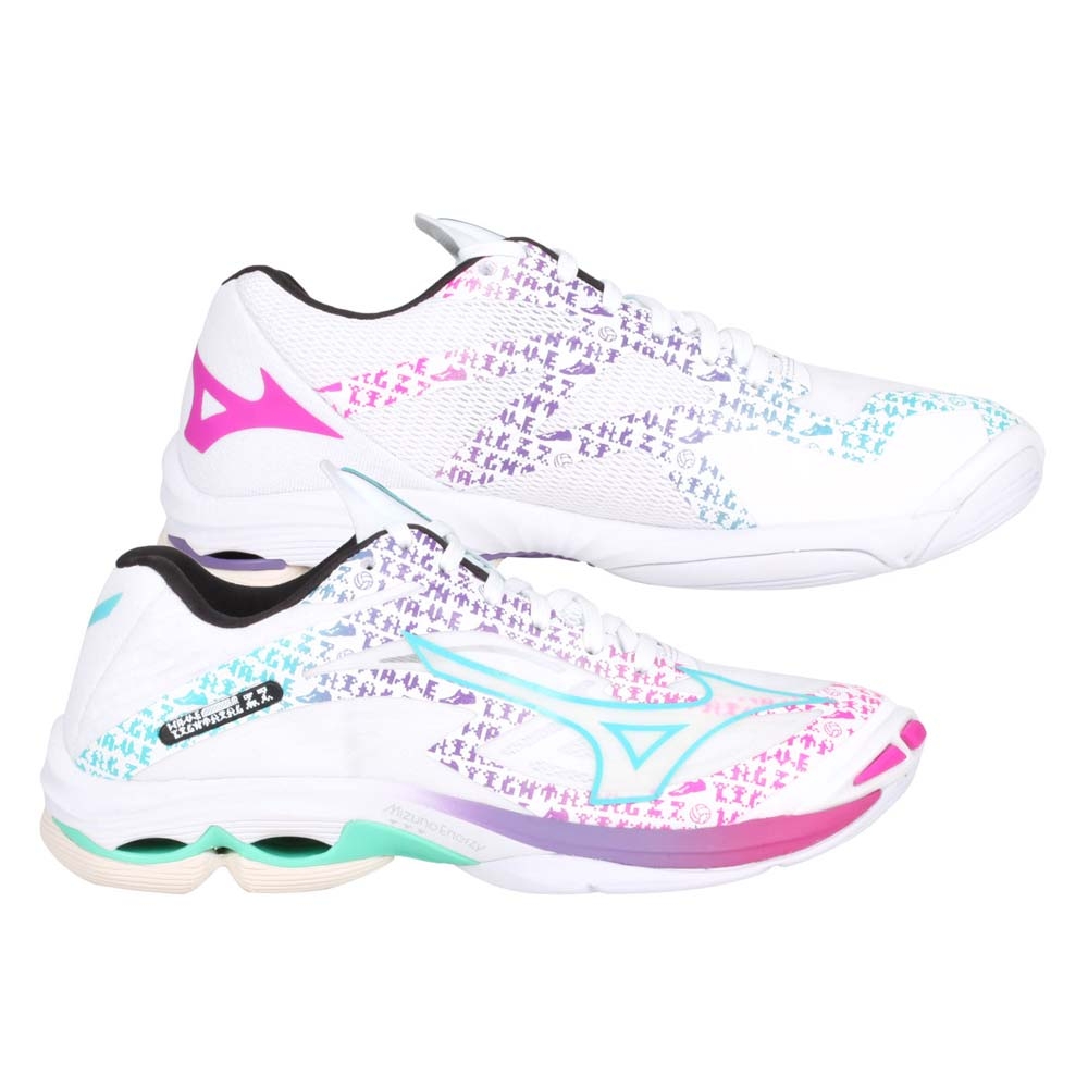 MIZUNO WAVE LIGHTNING Z7 女排球鞋-訓練美津濃V1GA220053 白桃