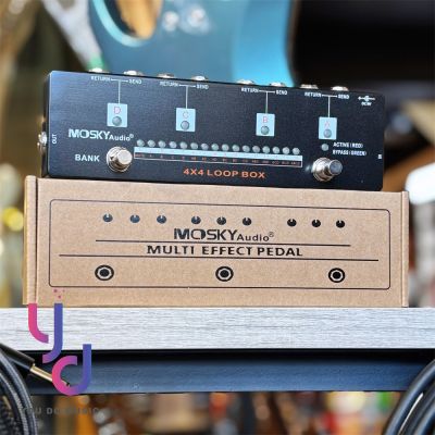 Mosky Audio 4x4 LOOP BOX 四軌 16 BANK 線路選擇 效果器