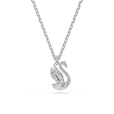 SWAROVSKI 施華洛世奇 Swan 經典優雅天鵝鋯石項鍊 周年慶獻禮 送禮推薦 5754347
