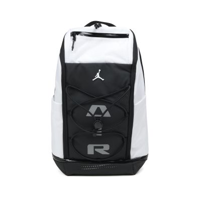 Nike 後背包 Jordan Sport 防潑水 15吋筆電包 白 黑 書包 JD2623009AD-002