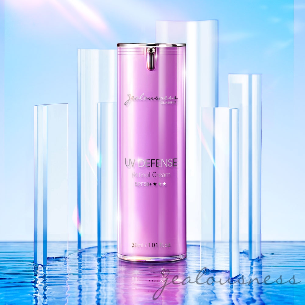 Jealousness婕洛妮絲 鳶尾花A醇防曬素顏霜SPF50+★★★30ml