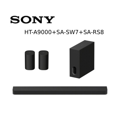 SONY索尼 BRAVIA Theatre Bar 9 旗艦型 家庭劇院組 HT-A9000+SA-SW7+SA-RS8