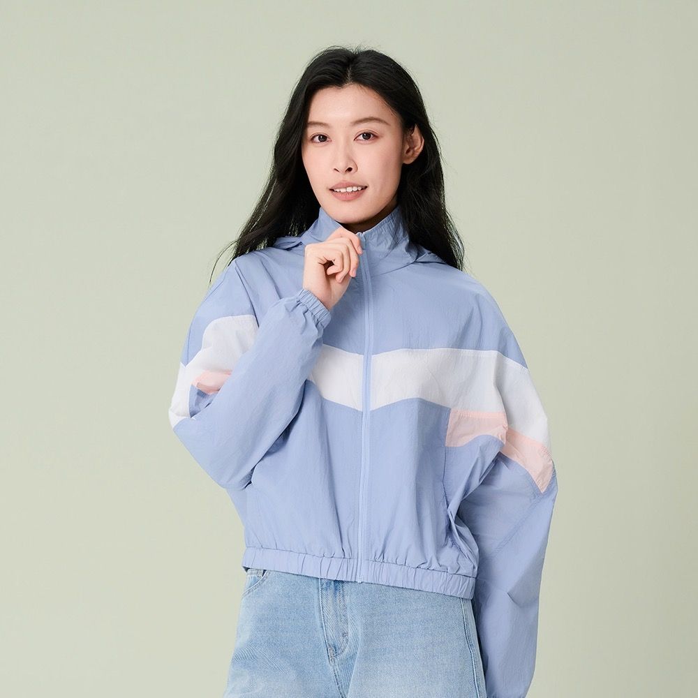 GIORDANO 女裝機能防蚊連帽風衣