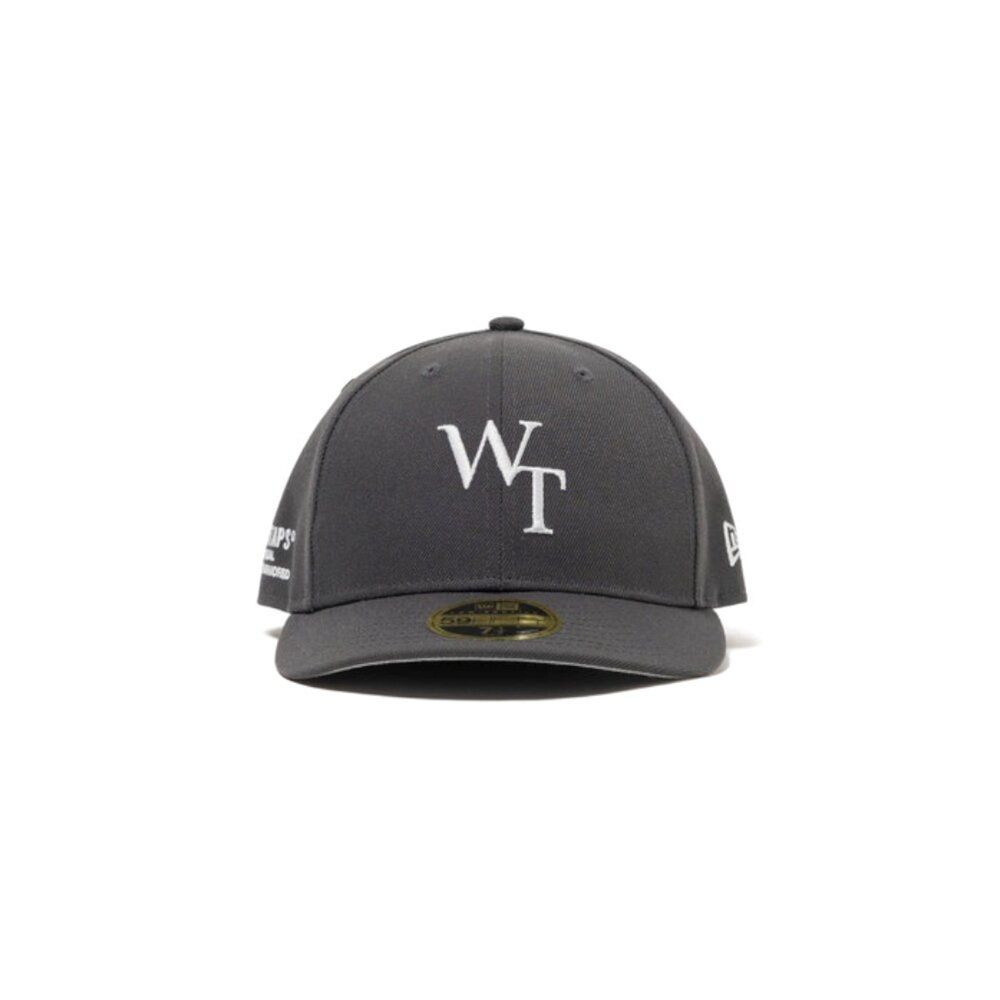 New Era x Wtaps 59Fifty Low Profile 灰色字母刺繡帽261NENED-HT02
