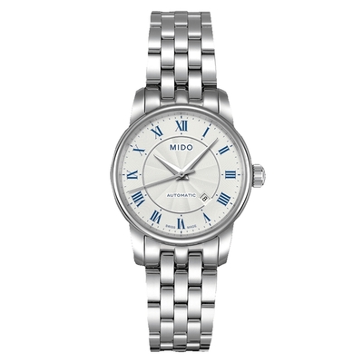 MIDO美度 官方授權 BARONCELLI永恆系列 典雅羅馬機械腕錶 錶 手錶 送禮 29mm/ M76004211