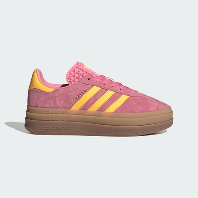 【adidas 愛迪達】 GAZELLE BOLD 運動休閒鞋 德訓鞋 滑板 復古 厚底鞋 女鞋 - Originals IF4498
