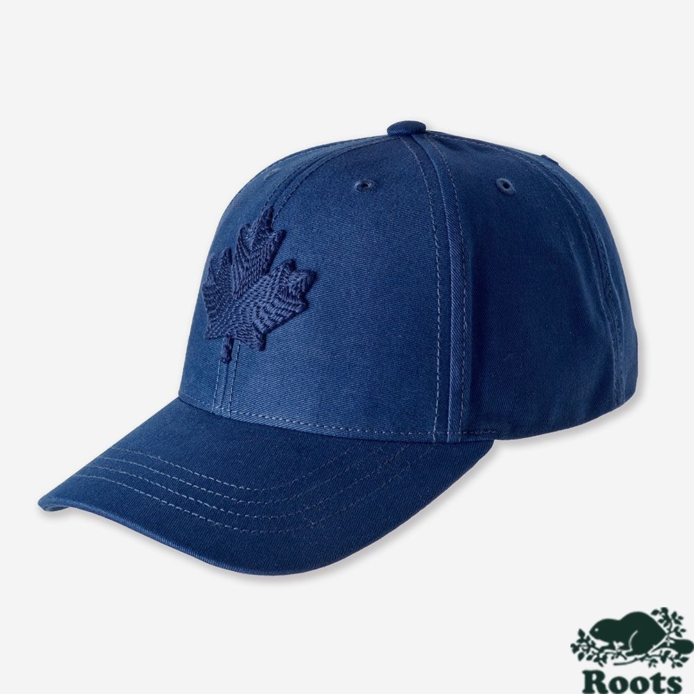 Roots 配件 MODERN LEAF 棒球帽（深藍色）