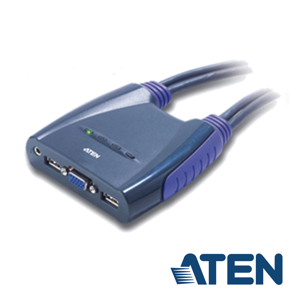 ATEN 4埠USB KVM 切換器(CS64US) | 影音轉換/切換器| Yahoo購物中心