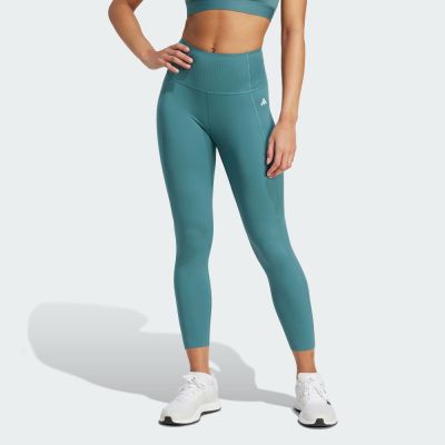 【adidas 愛迪達】 OPTIME ESSENTIALS POWER 九分緊身褲 吸濕排汗 女 KB9924