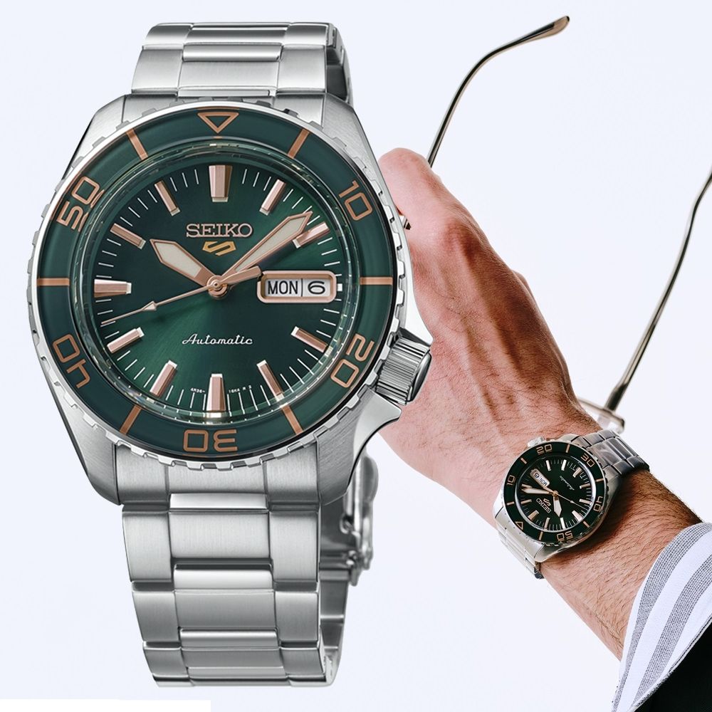 SEIKO精工 5 Sports系列 SKX 運動風格 機械腕錶 錶 手錶 送禮 4R36-16D0G/HDB005K1