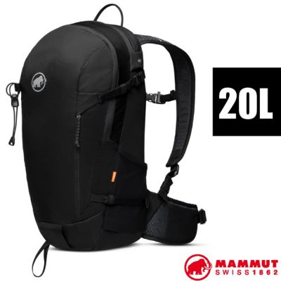 【MAMMUT 長毛象】 Lithium 輕量登山健行背包 20L/ 2530-03172-0001 黑