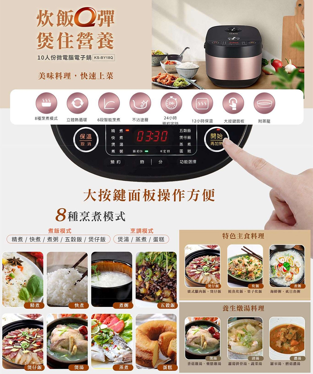 SAMPO聲寶 KS-BY18Q - 詳情2