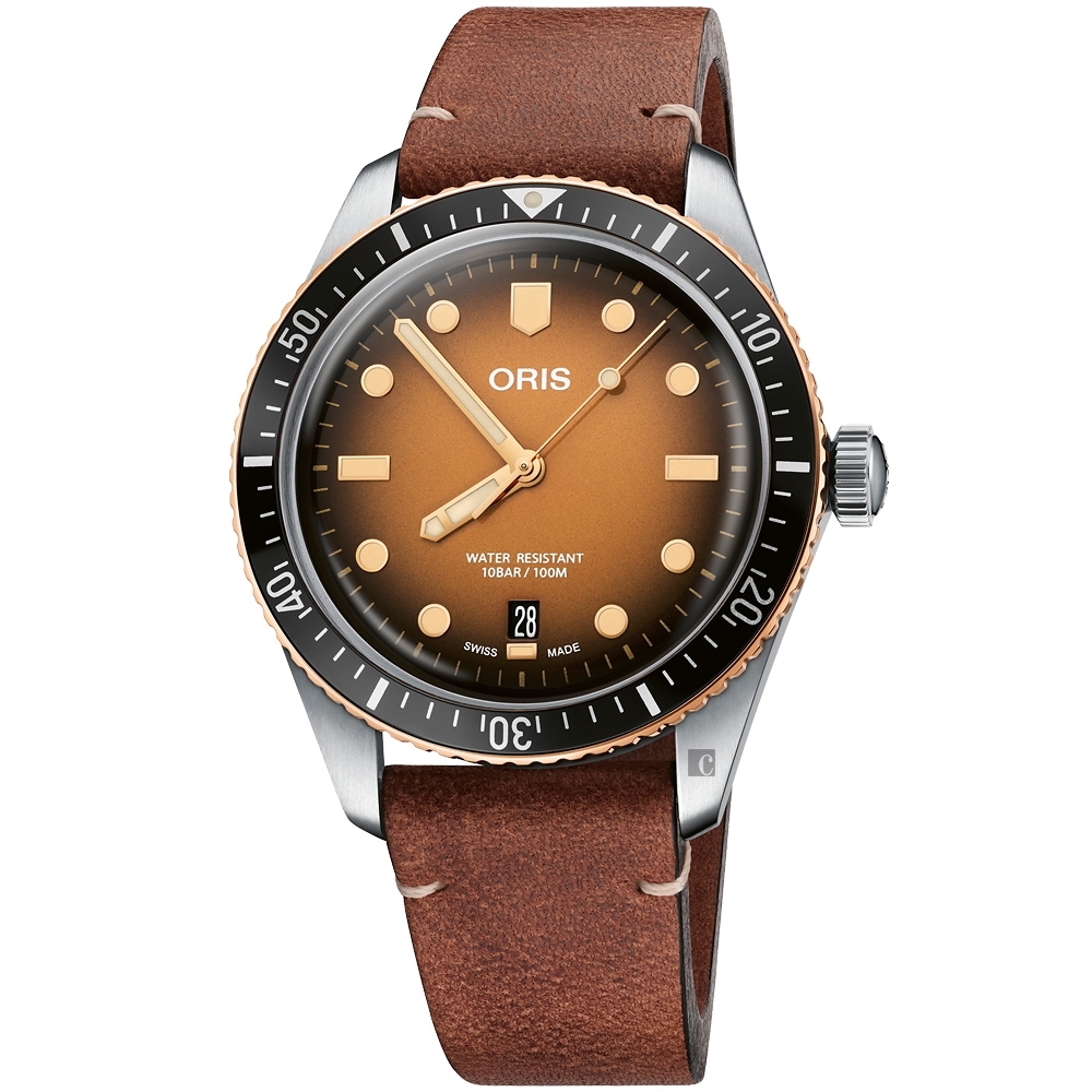 Oris豪利時 Divers Sixty-Five日期錶 0173377074356-0752045