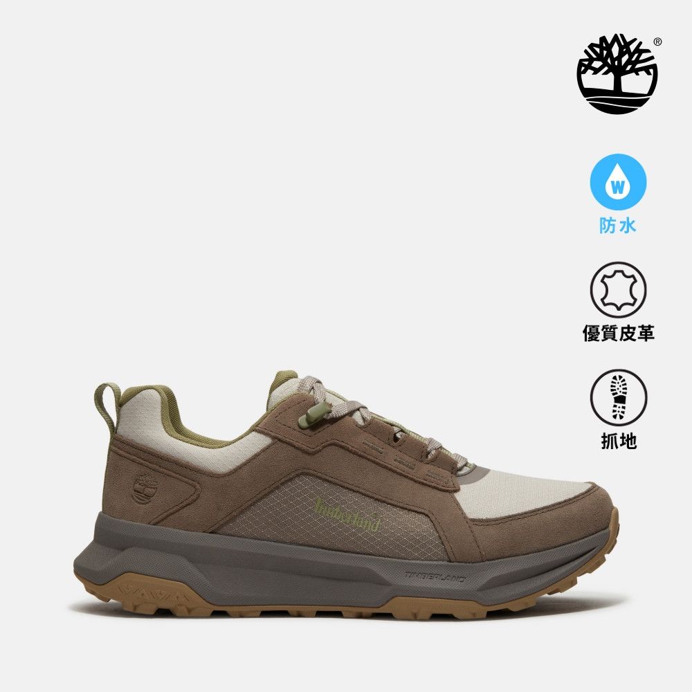 Timberland官方旗艦 男款棕色Motion Ledge防水健行鞋|A6F2EET5