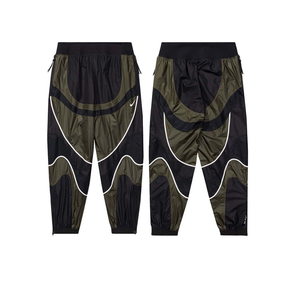 W Nike ISPA Utility Pants 機能工裝長褲 綠黑拼接 DB7581-045