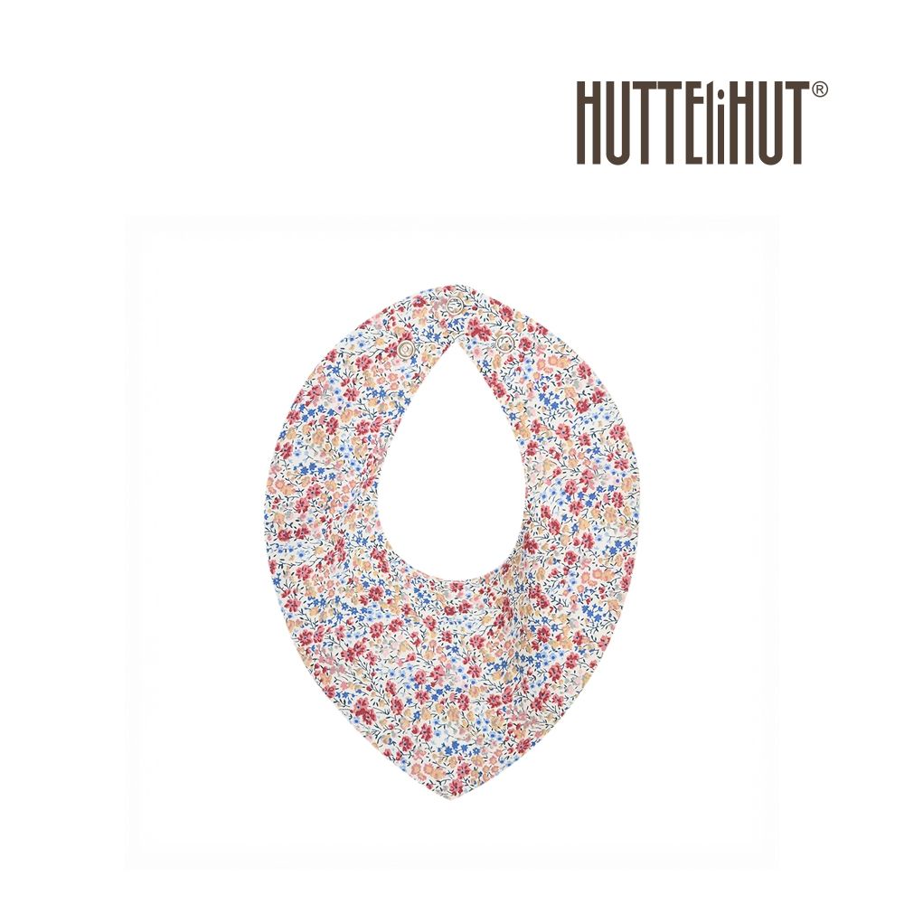 Brands4kids 圍兜(棕褐色玫瑰)_ HUTTEliHUT系列