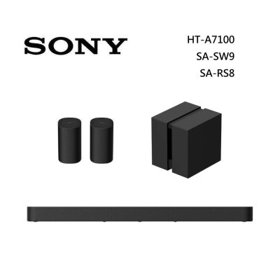 SONY索尼 9聲道 聲霸 低音 BRAVIA Theatre Bar 7 家庭劇院組 HT-A7100+SA-SW9+SA-RS8