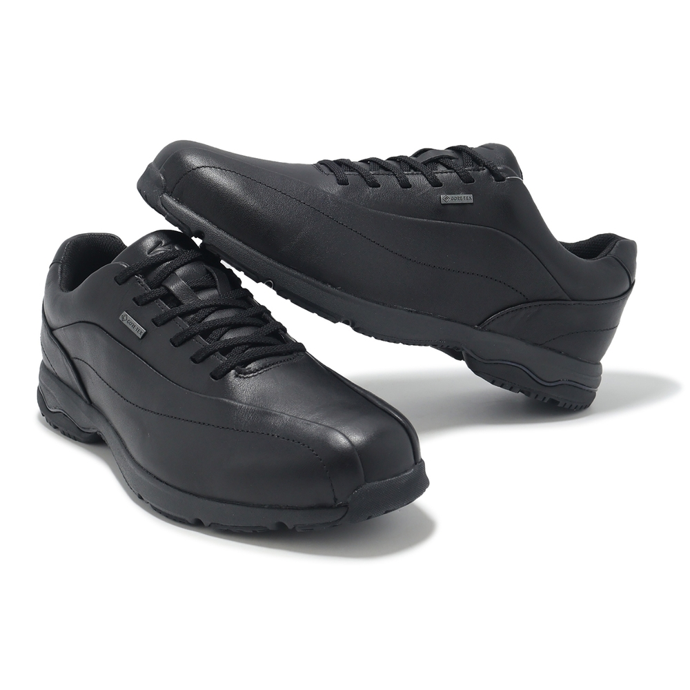 Mizuno 健走鞋LD40 VII GTX 男鞋黑防水吸震回彈止滑休閒鞋美津濃