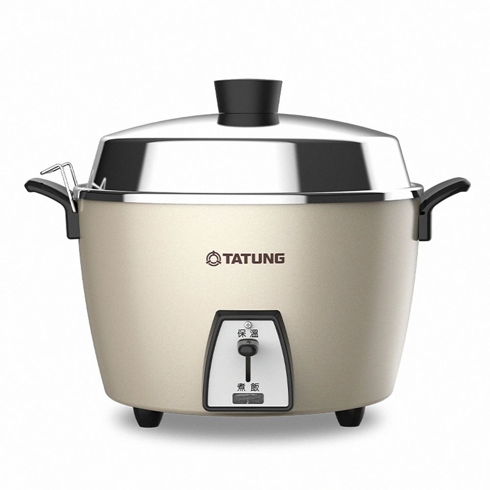 TATUNG 大同】6人份文藝金不鏽鋼配件電鍋(TAC-06L-MCAG) | 6-9人份電鍋