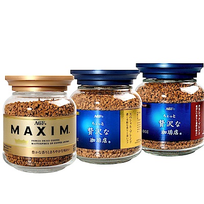 AGF 華麗香醇咖啡/箴言金咖啡/華麗醇厚咖啡 任選6入