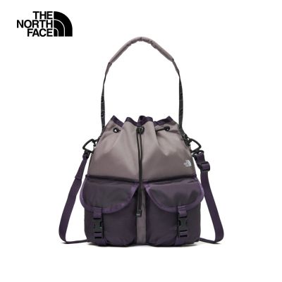 【The North Face 官方旗艦】北面男女款灰色休閒單肩包｜8HNTJZU 斜背包
