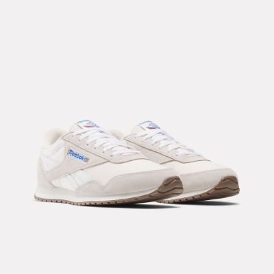 REEBOK 慢跑鞋 男鞋 女鞋 運動鞋 緩震 CLASSIC AZ 米白 100239546