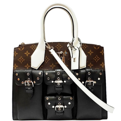 LOUIS VUITTON路易威登 【Louis Vuitton 路易威登 】M43289 限量秀款CITY STEAMER 手提/肩揹兩用包(絕版展示品)