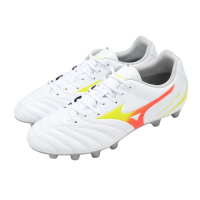 Mizuno 美津濃 足球釘鞋 Monarcida Neo III Select 寬楦 男鞋 白 P1GA2625-54