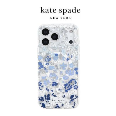 kate spade iPhone 18系列 精品磁吸防摔手機殼 皇室藍