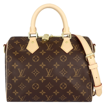 LOUIS VUITTON路易威登 LV M46977 Monogram 老花帆布25cm兩用波士頓包