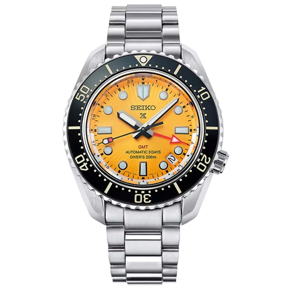 SEIKO精工PROSPEX 亞洲限量暹羅之夜三日鍊GMT潛水機械腕錶雙11 特惠