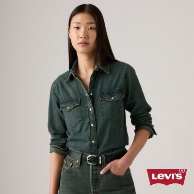 Levi s 女款 襯衫 牛仔襯衫 長袖襯衫 女生上衣 熱賣單品