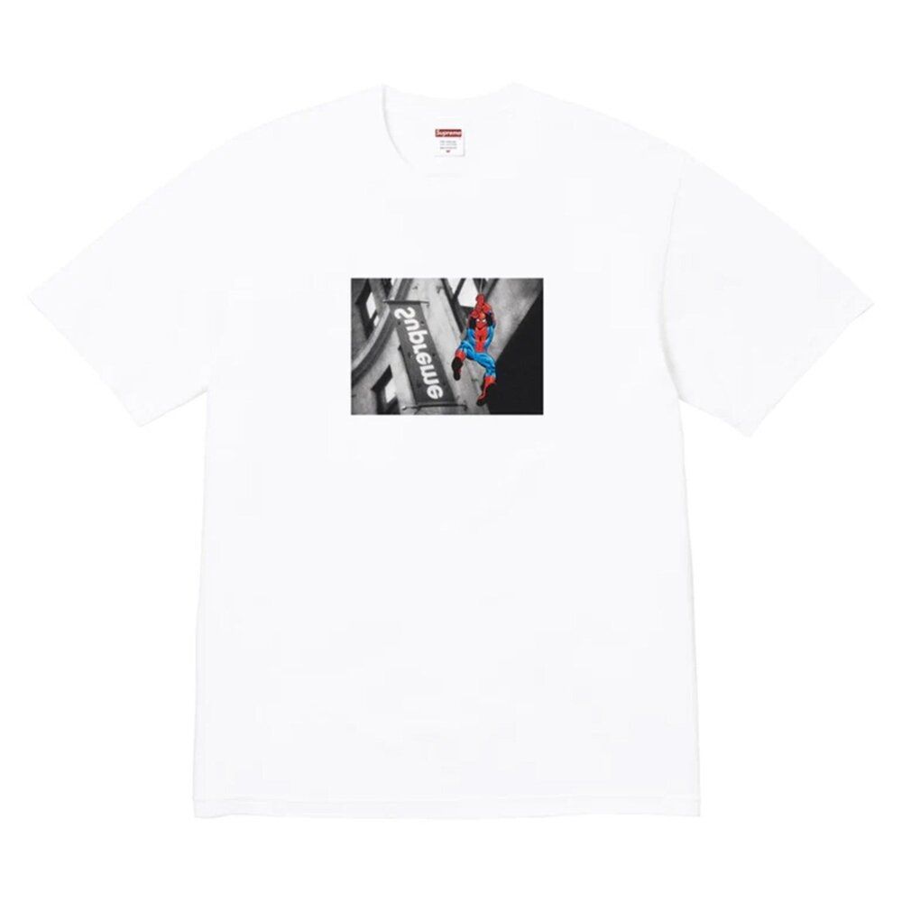 Spider-Man x Supreme 26SS Tee 蜘蛛人短T 藍/粉/迷彩/白SS26T56