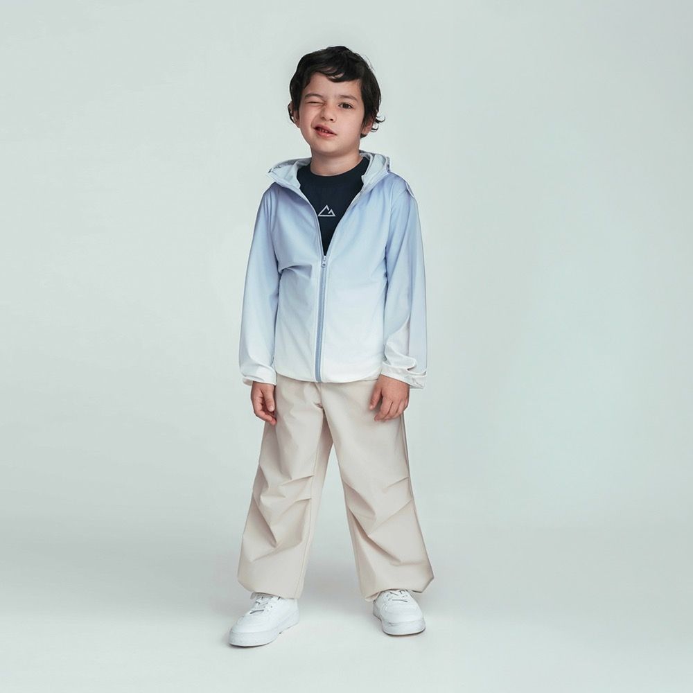 GIORDANO 童裝3M防潑水抗UV可調節抽繩長褲 (04 米陶卡其)