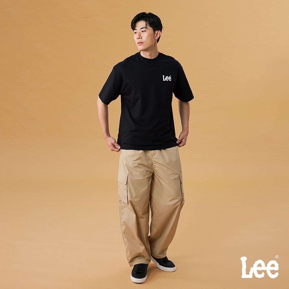 Lee 男款 季節性版型 工裝風Cargo休閒長褲 二色 (卡其)