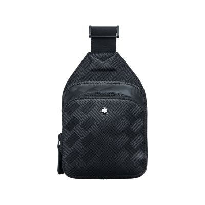 MONTBLANC萬寶龍Extreme 3.0 風尚迷你單肩包 / 胸包 (灰藍)