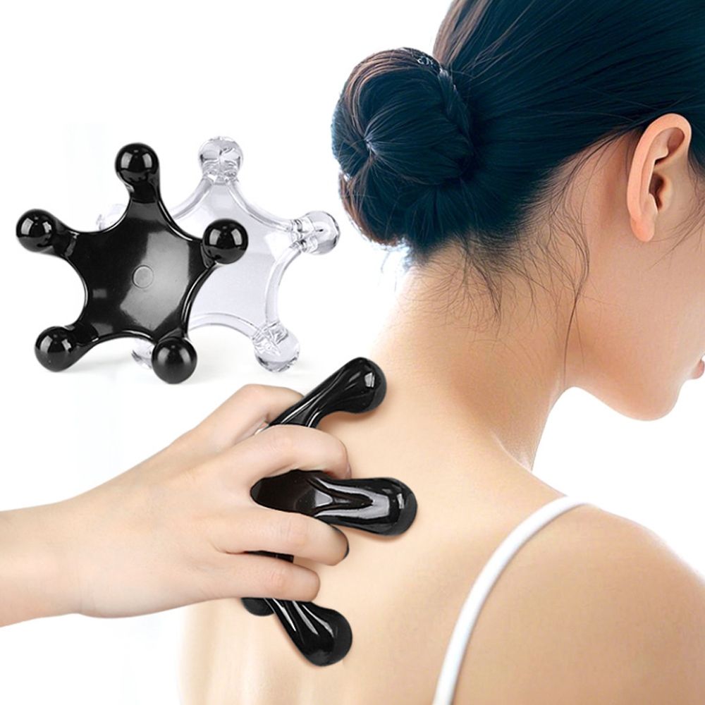 大友los2105口五角星按摩球全身肩頸背部足底點穴疏通按壓手持易拿滾輪按摩器| 鞋墊| Yahoo購物中心