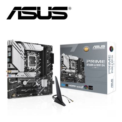 華碩 PRIME B760M-A WIFI D4-CSM 主機板+華碩 TUF GAMING P1 鼠墊