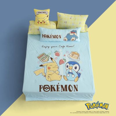 【HOYACASA】Pokémon寶可夢官方授權 -ICE TECH⁺冰絲涼感夏被-幸福午茶(150×190cm)