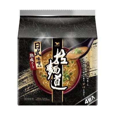 拉麵道 日式味噌風味袋101gx4入/袋