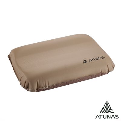 【ATUNAS 歐都納】3D TPU自動充氣舒壓枕A1MPGZ01奶茶/登山露營/背包客