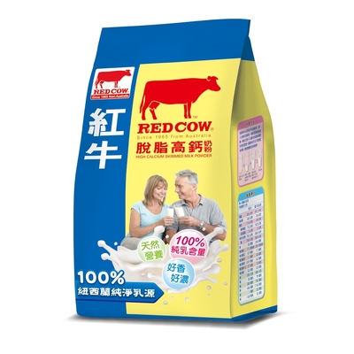 【紅牛官方直營】紅牛脫脂高鈣奶粉 500g