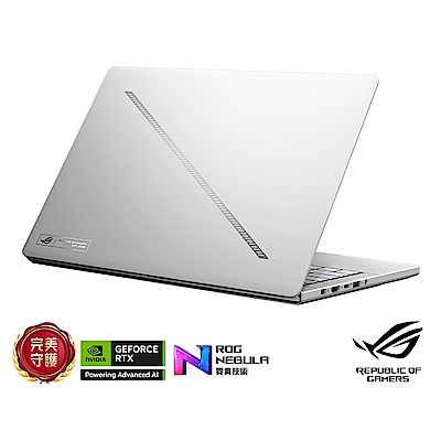 ASUS華碩 ASUS GA403WR 14吋3K電競筆電 (Ryzen AI 9 HX 370/GeForce RTX 5070 Ti/64GB/1TBSSD/鉑月銀/有燈效/ROG Zephyrus G14)